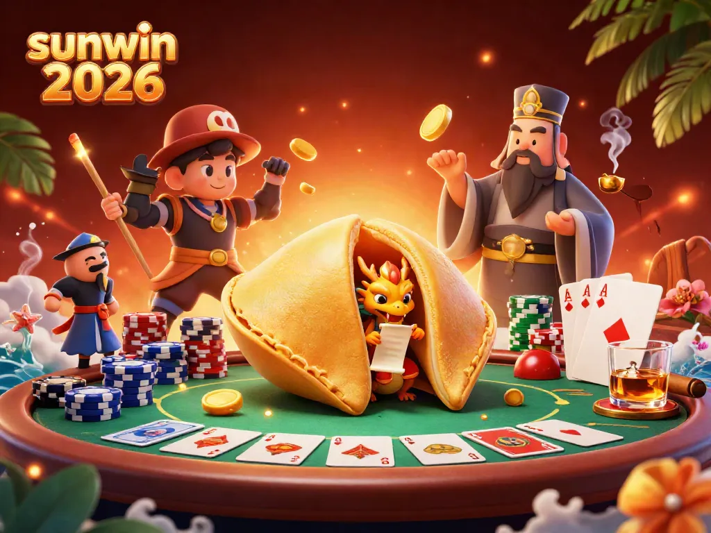Engage in top-tier action at sunwin 2026 with this vibrant casino-themed scene.