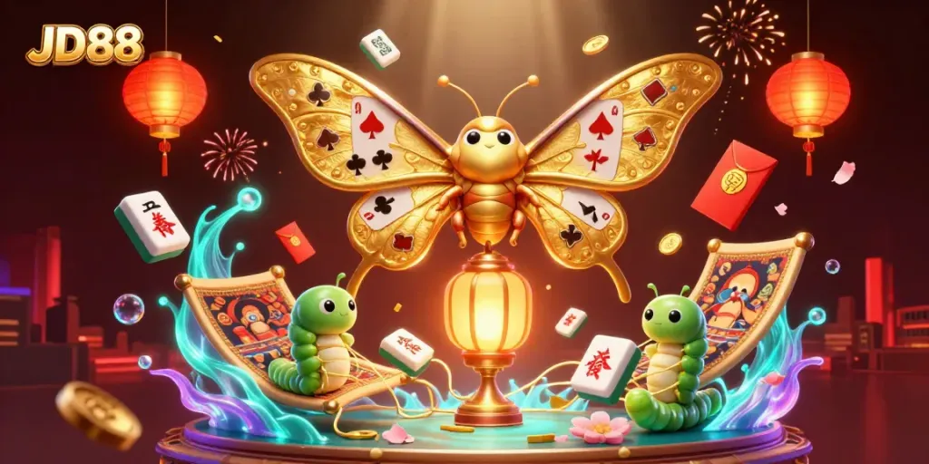 Experience the excitement of JD88's casino world with vibrant games and stunning visuals.